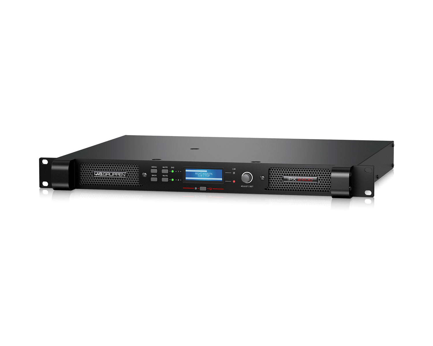 LABIPX2400 - Lab Gruppen IPX 2400 2 Channel Compact Power Amplifier with DSP 2x1200W Image 4