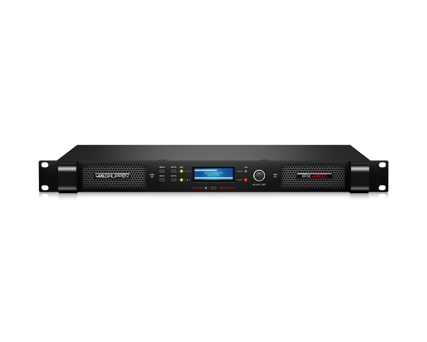 LABIPX4800 - Lab Gruppen IPX 4800 2 Channel Compact Power Amplifier with DSP 2x2400W Image 1