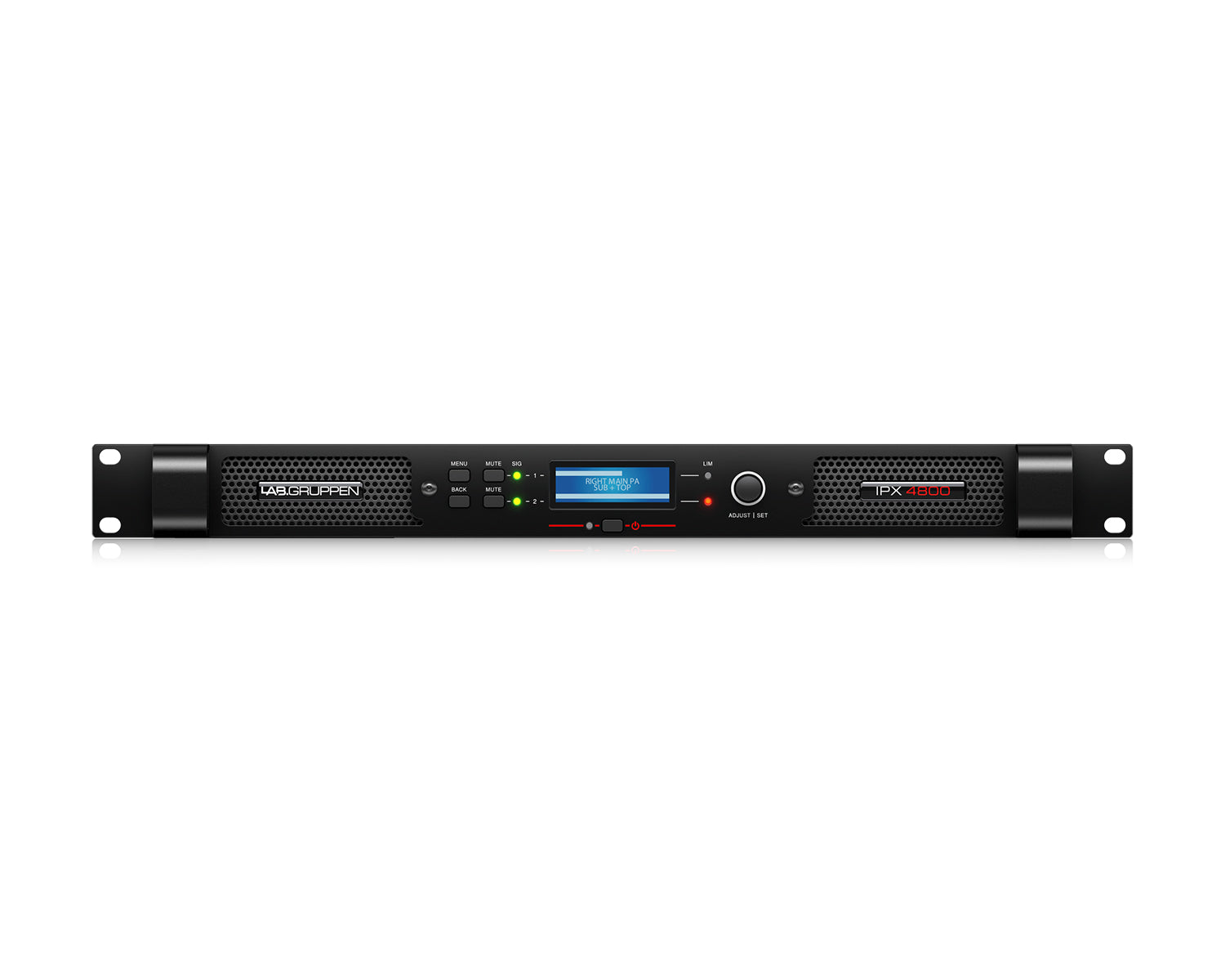 LABIPX4800 - Lab Gruppen IPX 4800 2 Channel Compact Power Amplifier with DSP 2x2400W Image 2