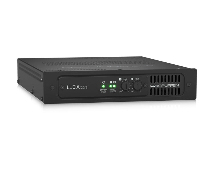 LABL1202 - Lab Gruppen LUCIA 120 or 2 2 Channel Compact Amplifier 2x60W and DSP Image 4
