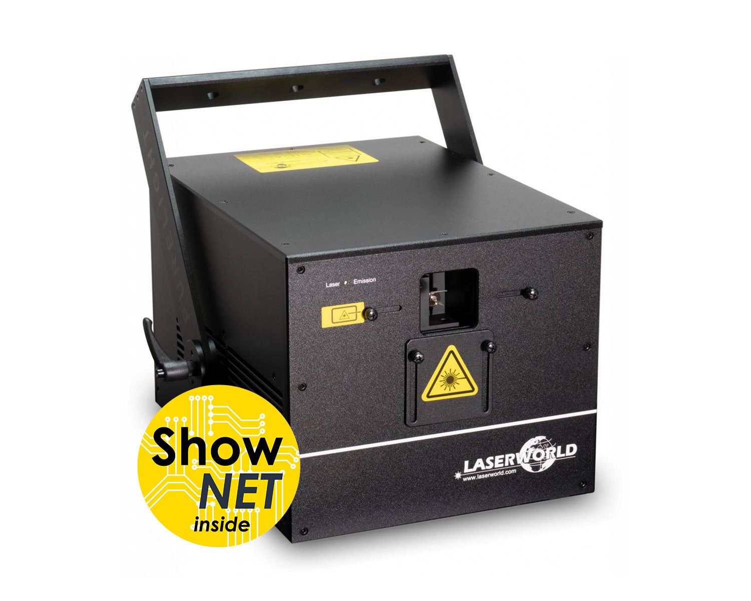 LASPL5000MK3 - Laserworld PL 5000RGB MK3 5W Full Colour Show Laser 40kpps ShowNET IP54 Image 1
