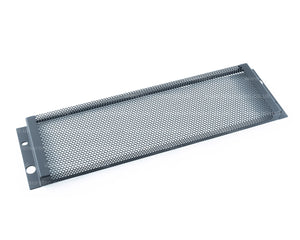 LEISP3U - Leisuretec Security Panel 3U (Perforated) for 19inch Racks Black Image 1