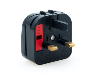 LEISPE1210 - Leisuretec Snap on EU to UK Adaptor Plugs Image 1