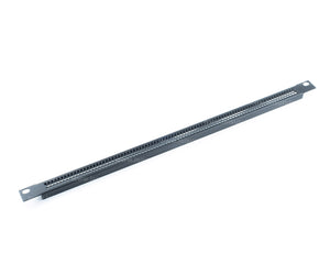 LEIVPHUP - Leisuretec Ventilation Panel HALF U (Perforated) 19inch Racks Black Image 1
