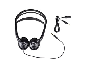 LISLA402 - Listen Technologies LA 402 Universal Stereo Headphones Male 3.5mm TRS Image 1