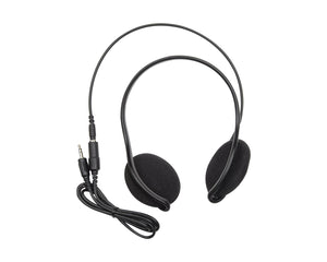 LISLA403 - Listen Technologies LA 403 Universal Behind the Head Stereo Headphones Male 3.5mm TRS Image 2