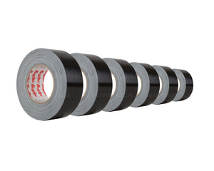 LMKCTMG50BK6 - Le Mark MagTape ORIGINAL Gloss Gaffer or Duct Tape 50mmx50m BLACK *6 PACK* Image 1