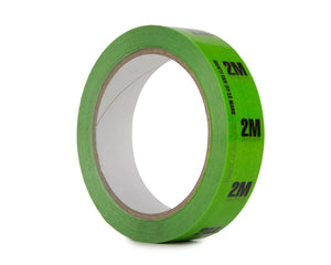 LMKIDT25G2 - Le Mark Identi Tak Cable Length ID Tape 24mm x 33m 2M Green Image 1