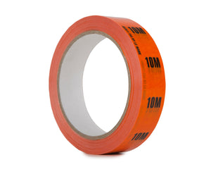 LMKIDT25O10 - Le Mark Identi Tak Cable Length ID Tape 24mm x 33m 10M Orange Image 1