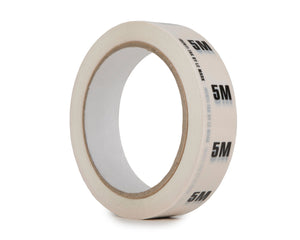 LMKIDT25W5 - Le Mark Identi Tak Cable Length ID Tape 24mm x 33m 5M White Image 1