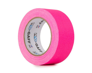 LMKPGF4825PI - Le Mark Pro Gaff FLUORESCENT Gaffer Tape 48mm x 25yds PINK Image 1