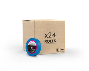 LMKPVCT19BL24 - Le Mark PVC Electrical Insulation Tape 19mm x 33m BLUE *24 PACK* Image 1