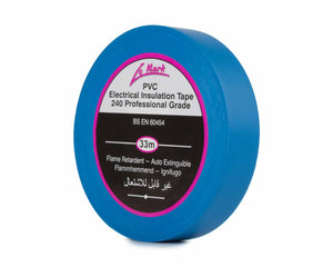 LMKPVCT19BL - Le Mark PVC Electrical Insulation Tape 19mm x 33m BLUE Image 1