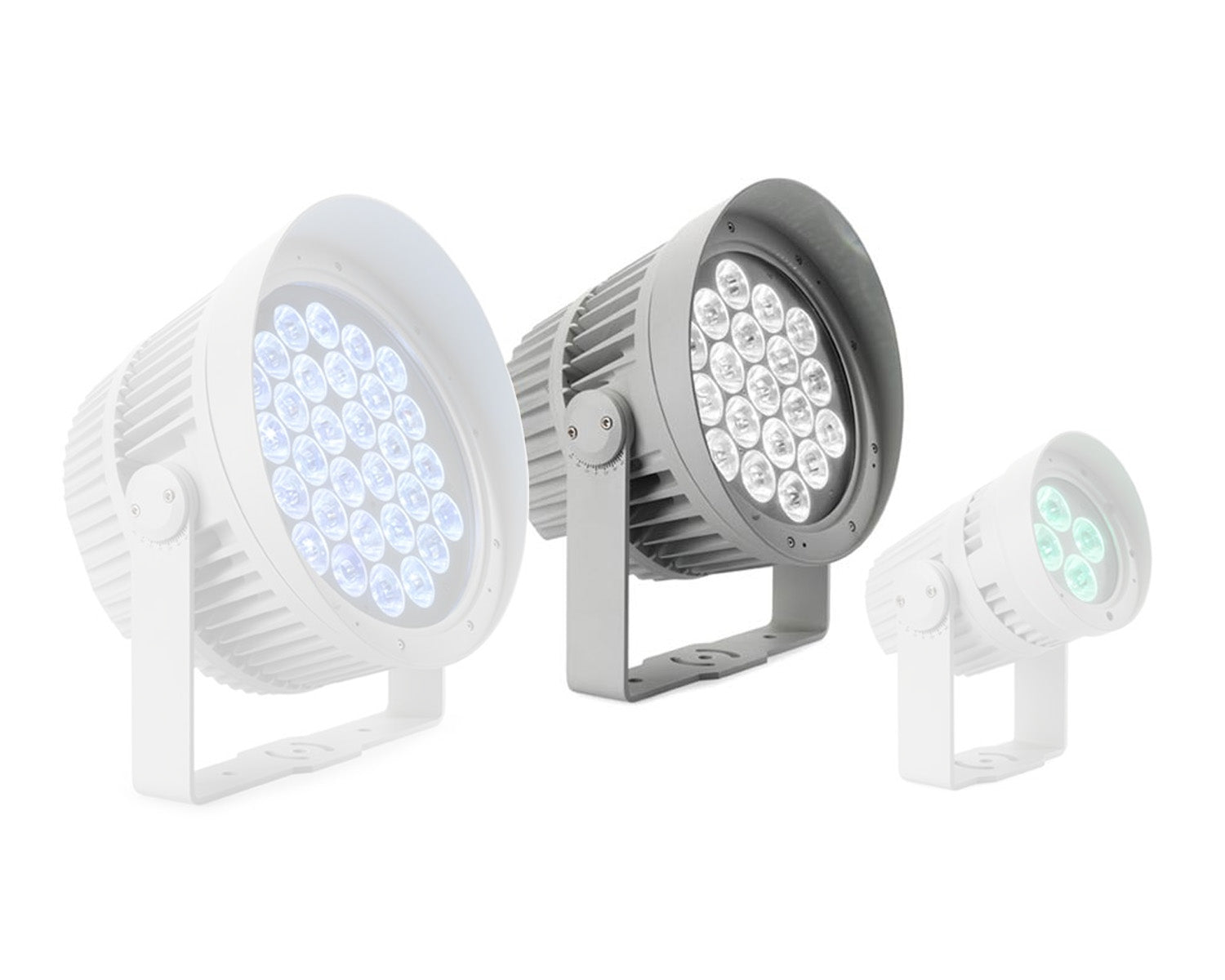 MAR1115 - Martin Professional Exterior Wash 210 10degree Compact LED Flood IP66 Aluminium Image 4