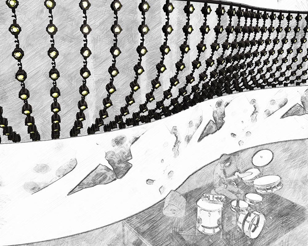 MAR1742 - Martin Professional VDO Atomic Dot CLD Cold White 3 in 1 Hybrid LED Spot Fixture Image 12