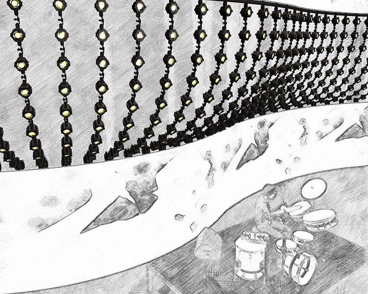 MAR1743 - Martin Professional VDO Atomic Dot WRM Warm White 3 in 1 Hybrid LED Spot Fixture Image 12