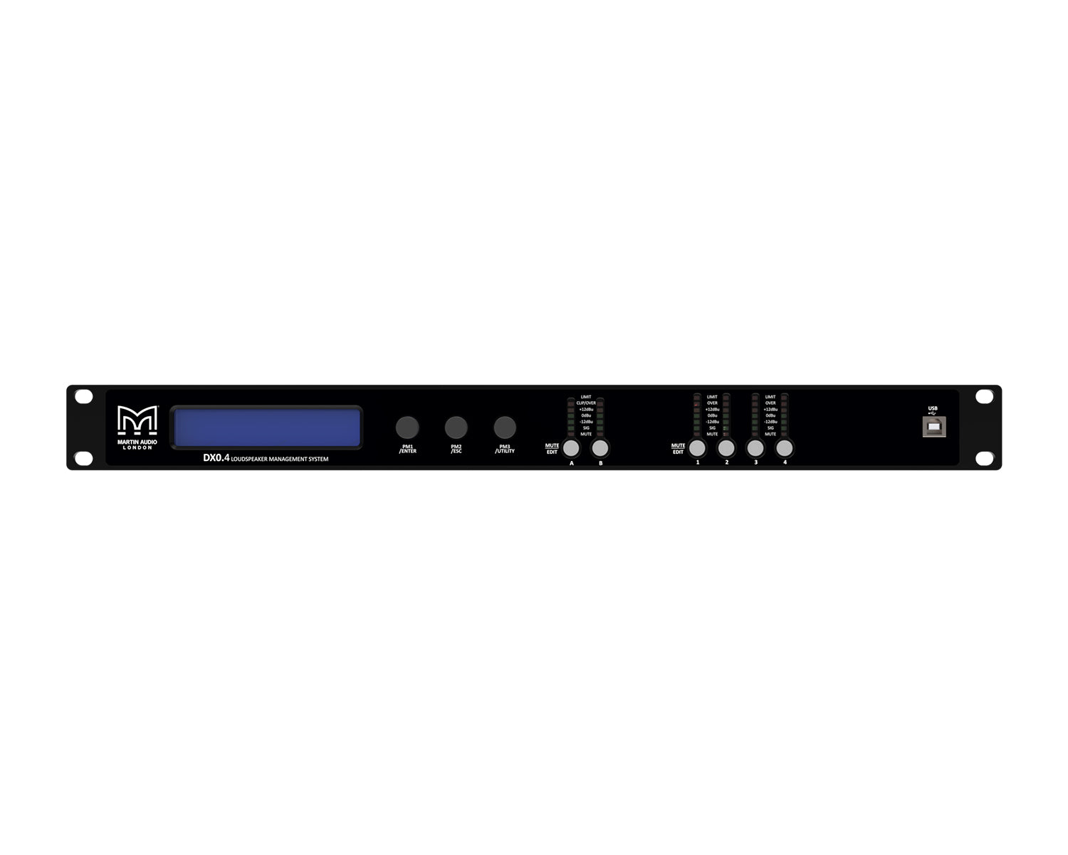 MAUDX04 - Martin Audio DX0.4 Networked Loudspeaker Management System 2 IN or 4 OUT Image 2
