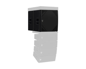MAUSXCF115 - Martin Audio SXCF115 1x15inch Compact Flown CARDIOID Subwoofer 1000W Black Image 3
