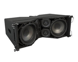 MAUWPS - Martin Audio WPS 3 Way with 2x 8inch LF and 4x4inch Mid and 4x1inch HF Drivers Black Image 3