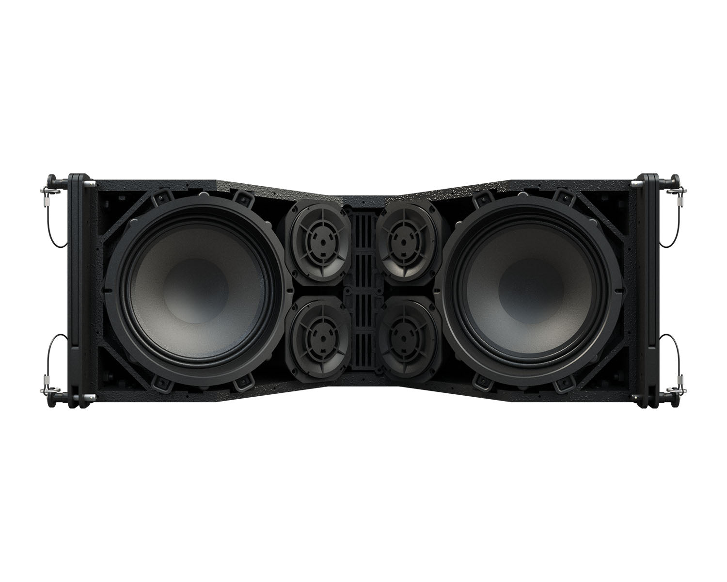 MAUWPS - Martin Audio WPS 3 Way with 2x 8inch LF and 4x4inch Mid and 4x1inch HF Drivers Black Image 6