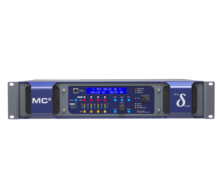 MC2D40DSP - MC2 Audio Delta 40 Power Amp with DSP 4x1000W @ 4ohm Image 1