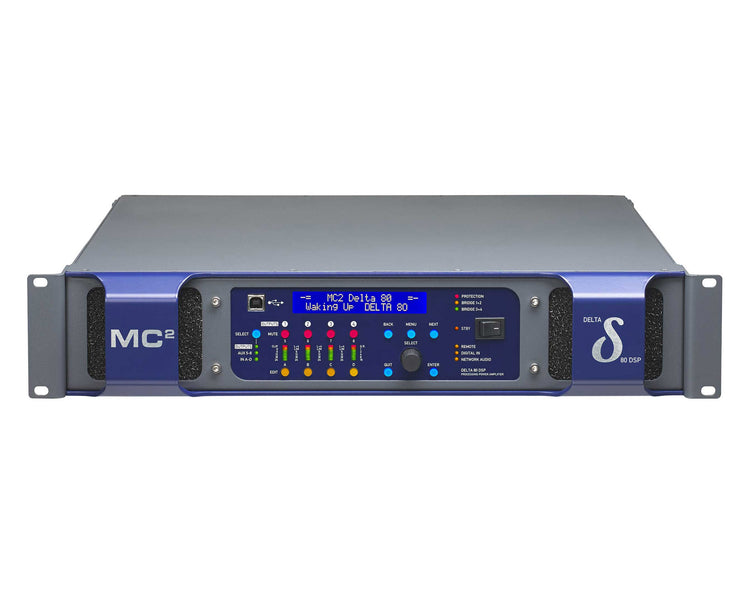 MC2D80DSP - MC2 Audio Delta 80 Power Amp with DSP 4x2000W @ 4ohm Image 1