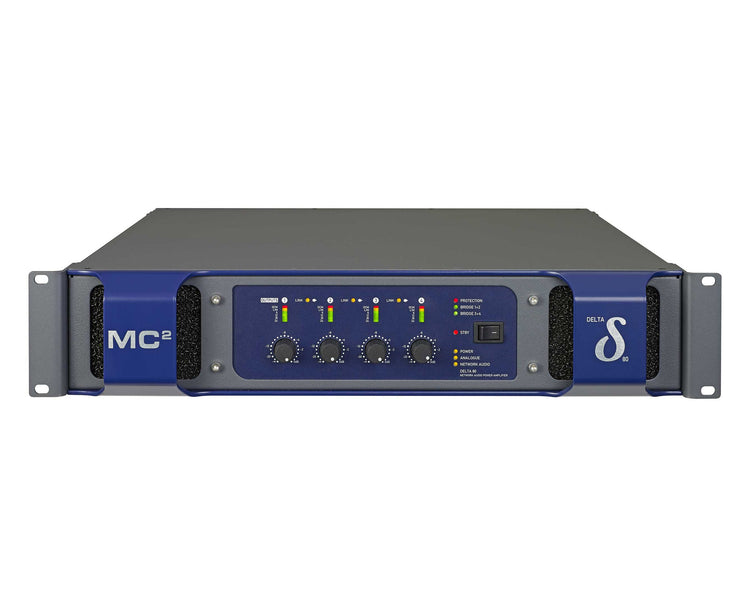 MC2D80ND - MC2 Audio Delta 80 Power Amp NO DSP 4x2000W @ 4ohm Image 1