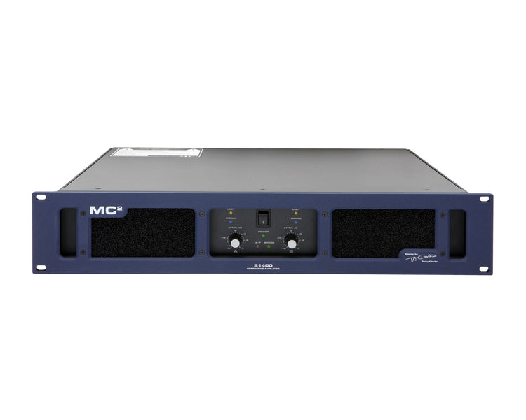 MC2S1400 - MC2 Audio S1400 2 Channel Amplifier 2x1500W @ 4ohms 2U Image 1