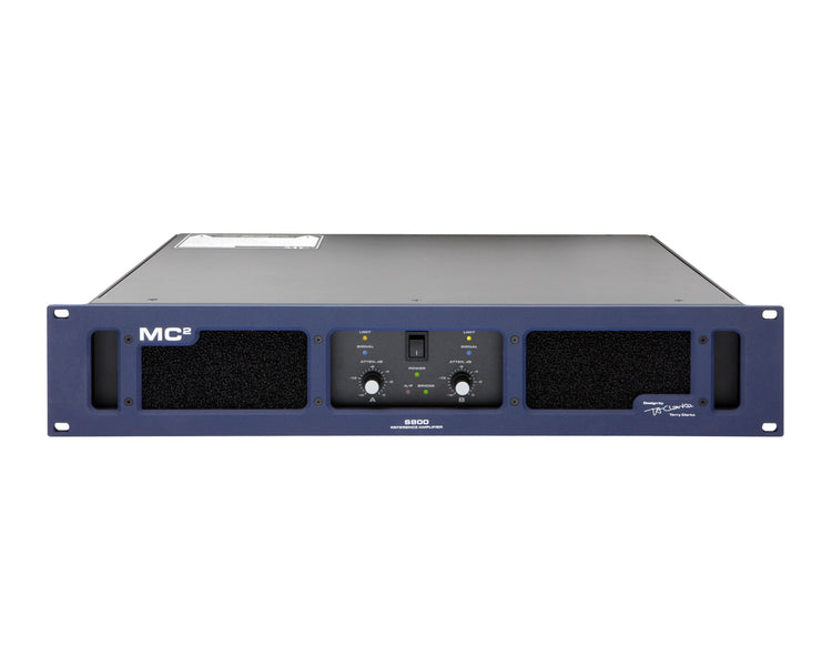 MC2S800 - MC2 Audio S800 2 Channel Amplifier 2x950W @ 4ohms 2U Image 1