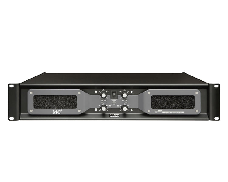 MC2TI4250 - MC2 Audio TI4250 Networkable Fixed Installation Amplifier 4x 300W @ 4ohm Image 1