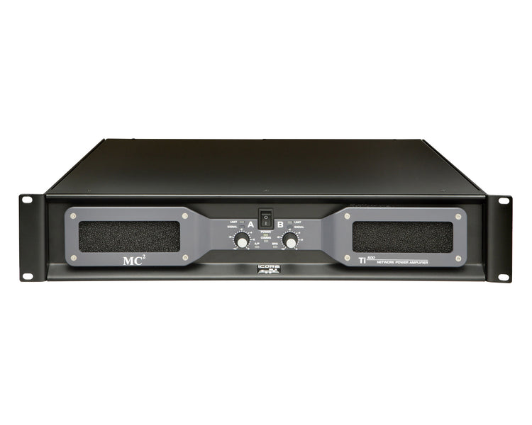 MC2TI500 - MC2 Audio TI500 Networkable Fixed Installation Amplifier 2x 375W @ 4ohm Image 1