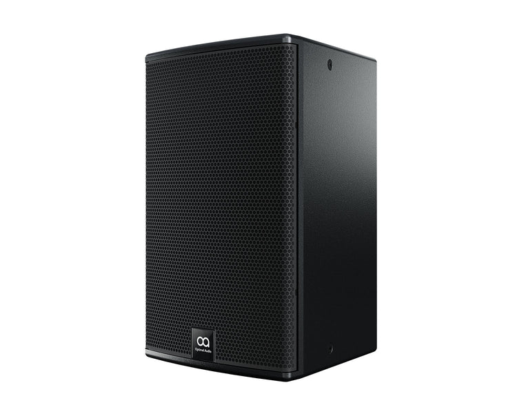 OPACUBOID10B - Optimal Audio Cuboid 10 Two Way 10inch Passive Loudspeaker 250W @ 8ohm Black Image 1