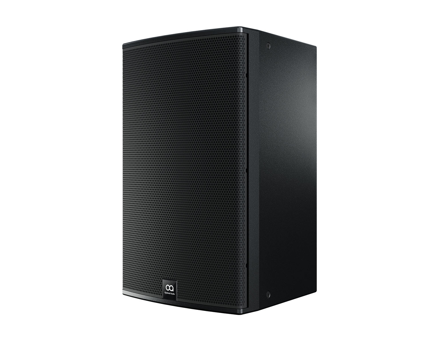 OPACUBOID15B - Optimal Audio Cuboid 15 Two Way 15inch Passive Loudspeaker 500W @ 8ohm Black Image 1
