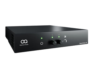 OPASAMP10 - Optimal Audio SmartAmp 10 2x125W Amplifier with Integral DSP 100V Half Rack 1U Image 2
