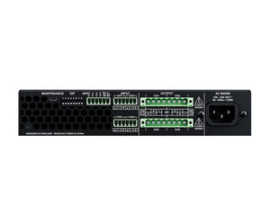 OPASAMP20 - Optimal Audio SmartAmp 20 4x125W Amplifier with Integral DSP 100V Half Rack 1U Image 3