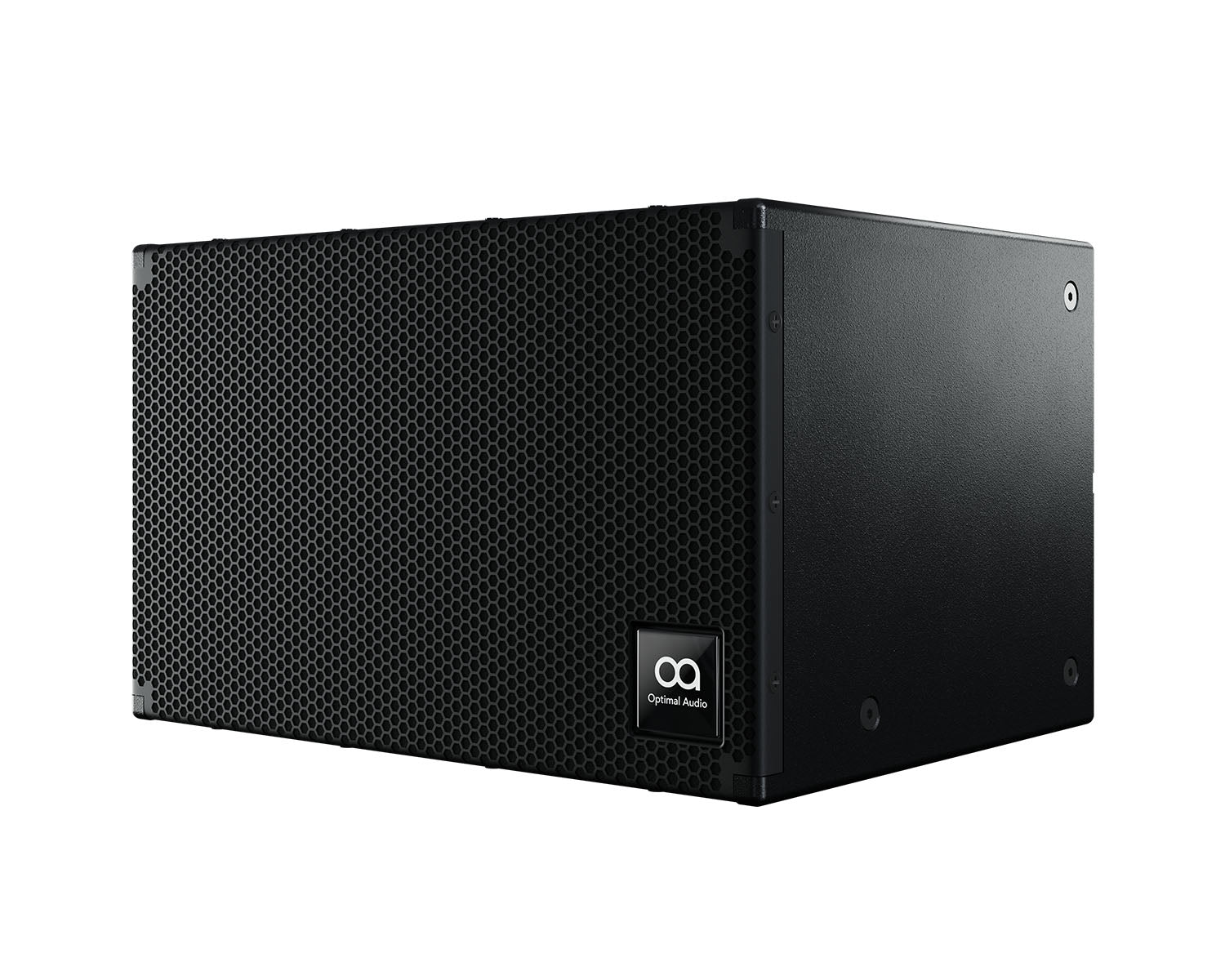 OPASUB10B - Optimal Audio Sub 10 Low Profile 10inch Cabinet Subwoofer 250w @ 8ohm Black Image 1