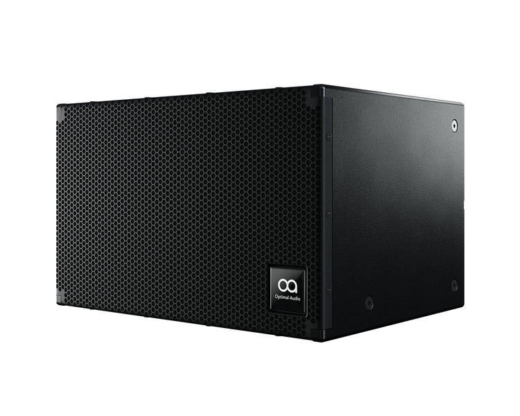 OPASUB10B - Optimal Audio Sub 10 Low Profile 10inch Cabinet Subwoofer 250w @ 8ohm Black Image 1