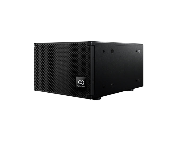 OPASUB6B - Optimal Audio Sub 6 Ultra compact 6inch Cabinet Subwoofer 250w @ 8ohm Black Image 1