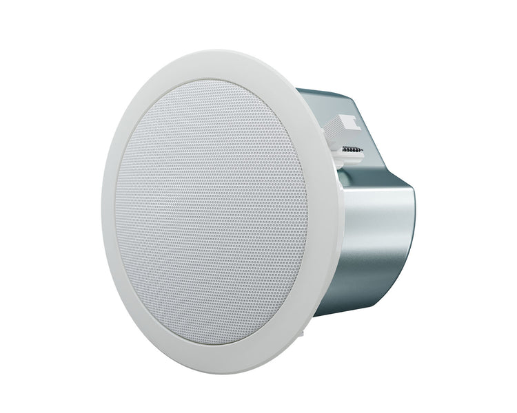 OPAUP3W - Optimal Audio Up 3 Full Range 3inch Ceiling Speaker with Backcan 15W @ 100V White Image 1