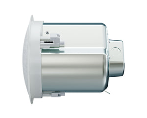 OPAUP4W - Optimal Audio Up 4 Two Way 4inch Ceiling Speaker with Backcan 25W @ 100V White Image 3