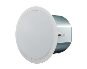 OPAUP6W - Optimal Audio Up 6 Two Way 6inch Ceiling Speaker with Backcan 60W @ 100V White Image 1