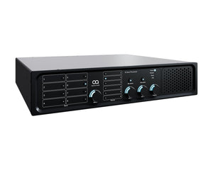 OPAZONE8P - Optimal Audio Zone 8P 8 Zone Powered Audio Control DSP and WebApp 2 Mic or 4 Line Image 2