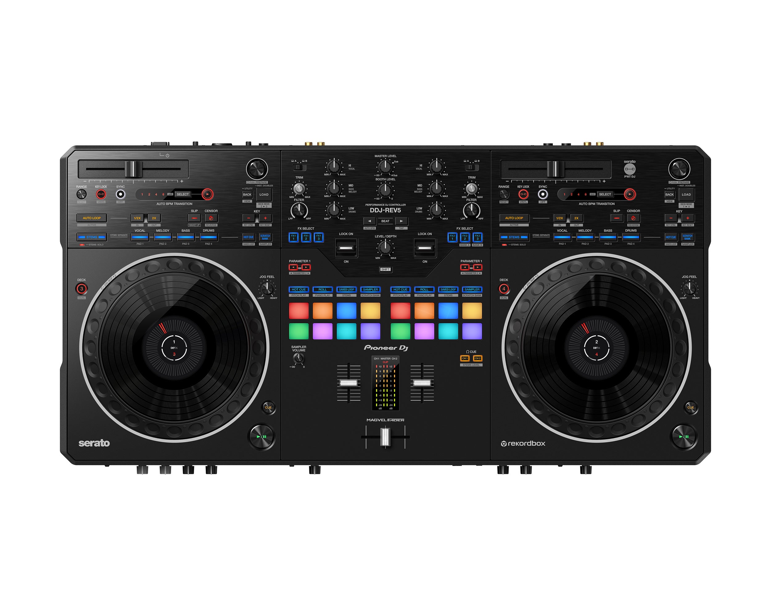 PIODDJREV5.C - Pioneer DJ DDJ REV5 2 Channel Battle Style DJ Controller rekordbox or Serato Image 1