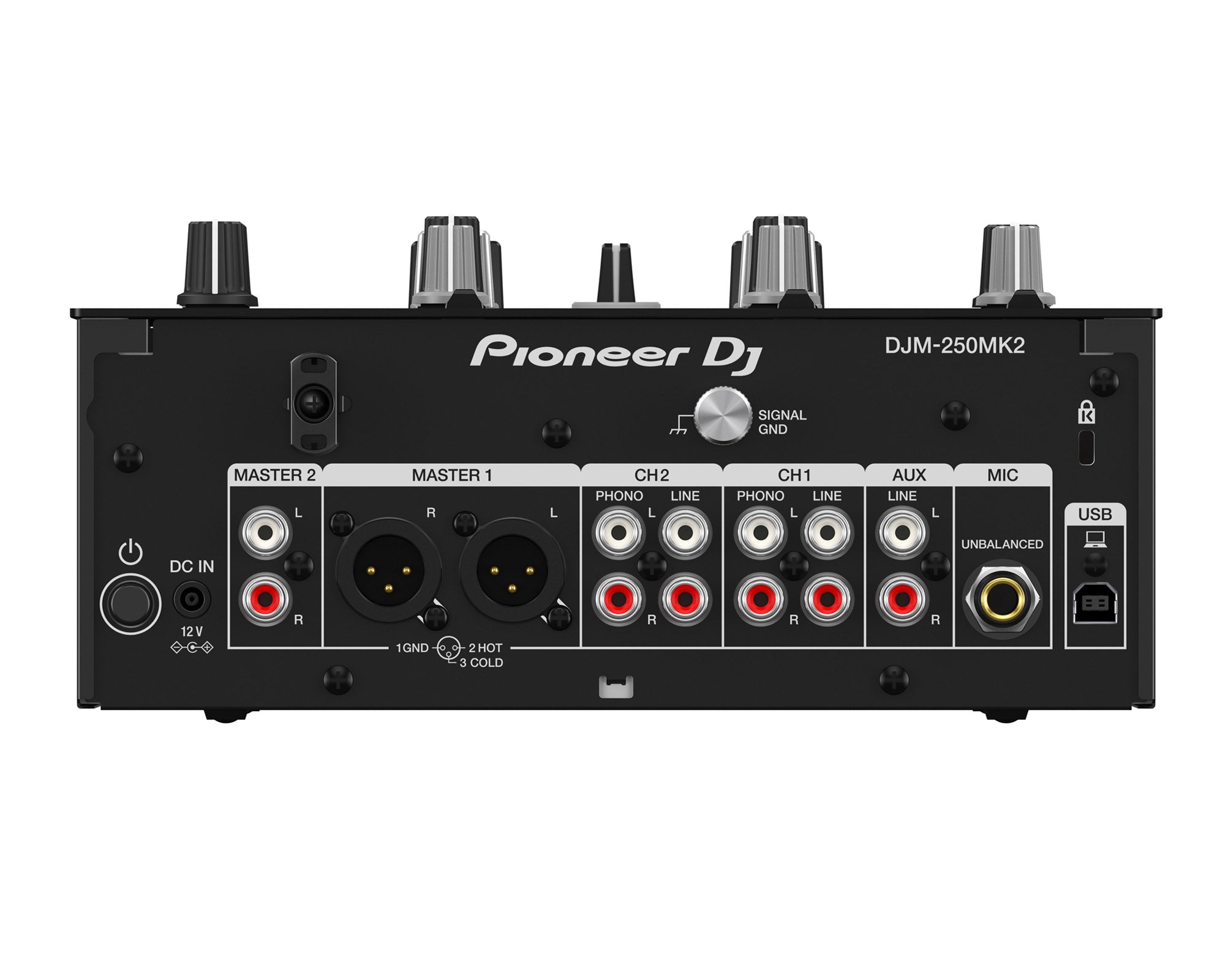 PIODJM250.P - Pioneer DJ DJM 250MK2 2Ch DJ Mixer with USB and On Board Effects BLACK Image 3