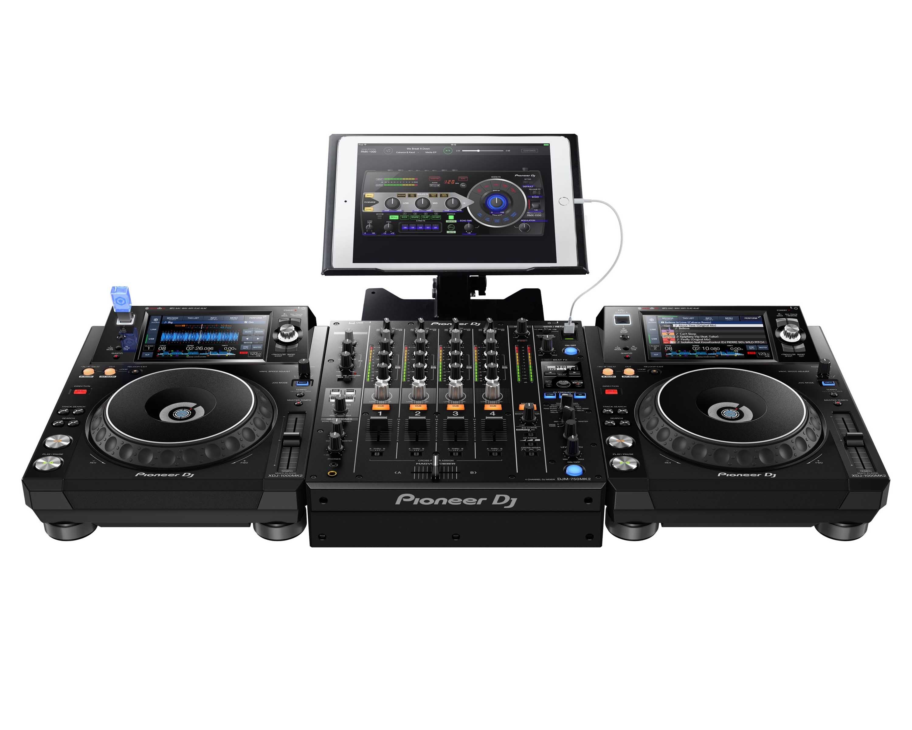 PIODJM750K2.P - Pioneer DJ DJM 750MK2 4Ch 32 Bit Pro Mixer with rekordbox License BLACK Image 4