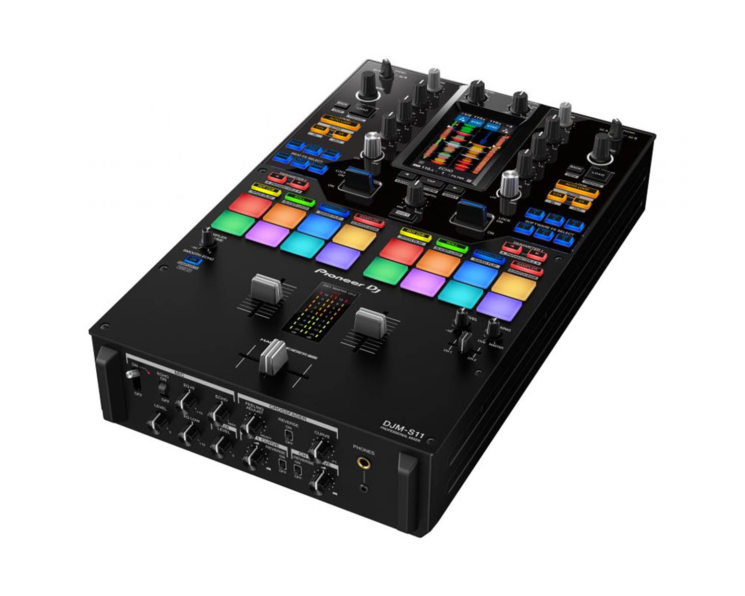 PIODJMS11.P - Pioneer DJ DJM S11 PRO 2 Channel 4 Deck DJ Battle Mixer Image 3