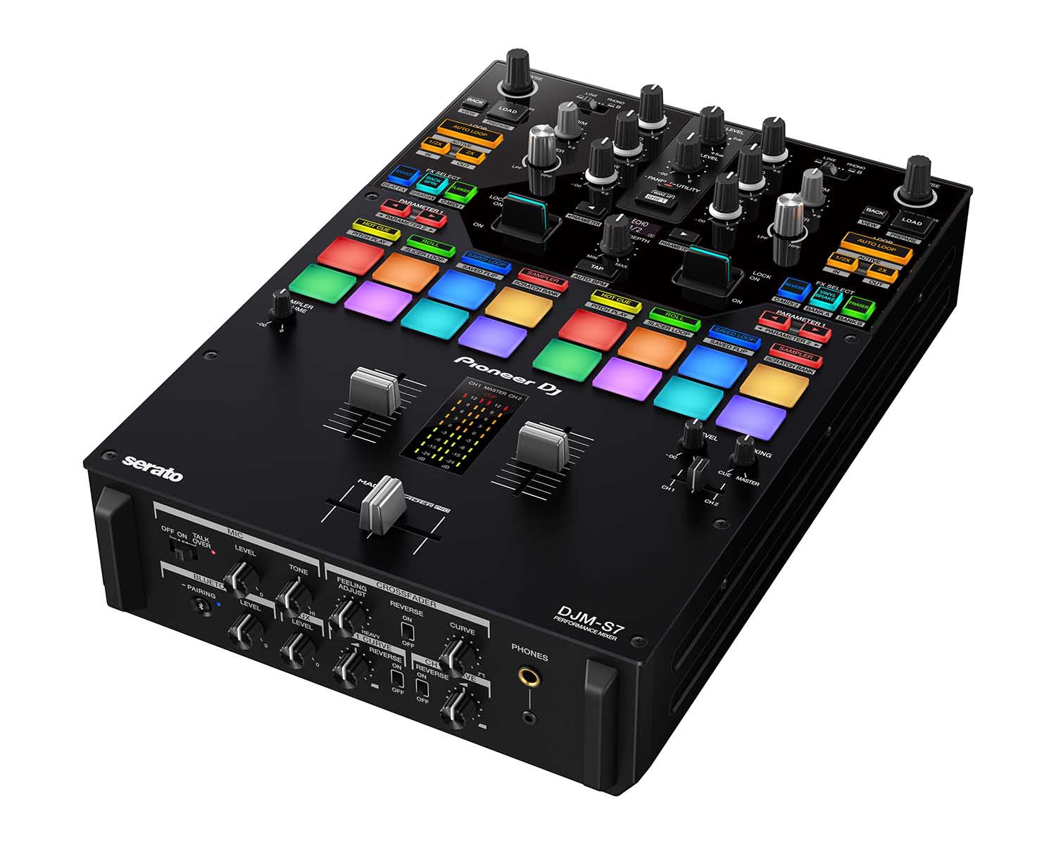 PIODJMS7.P - Pioneer DJ DJM S7 2 Channel Scratch DJ Mixer for rekordbox and Serato Image 3