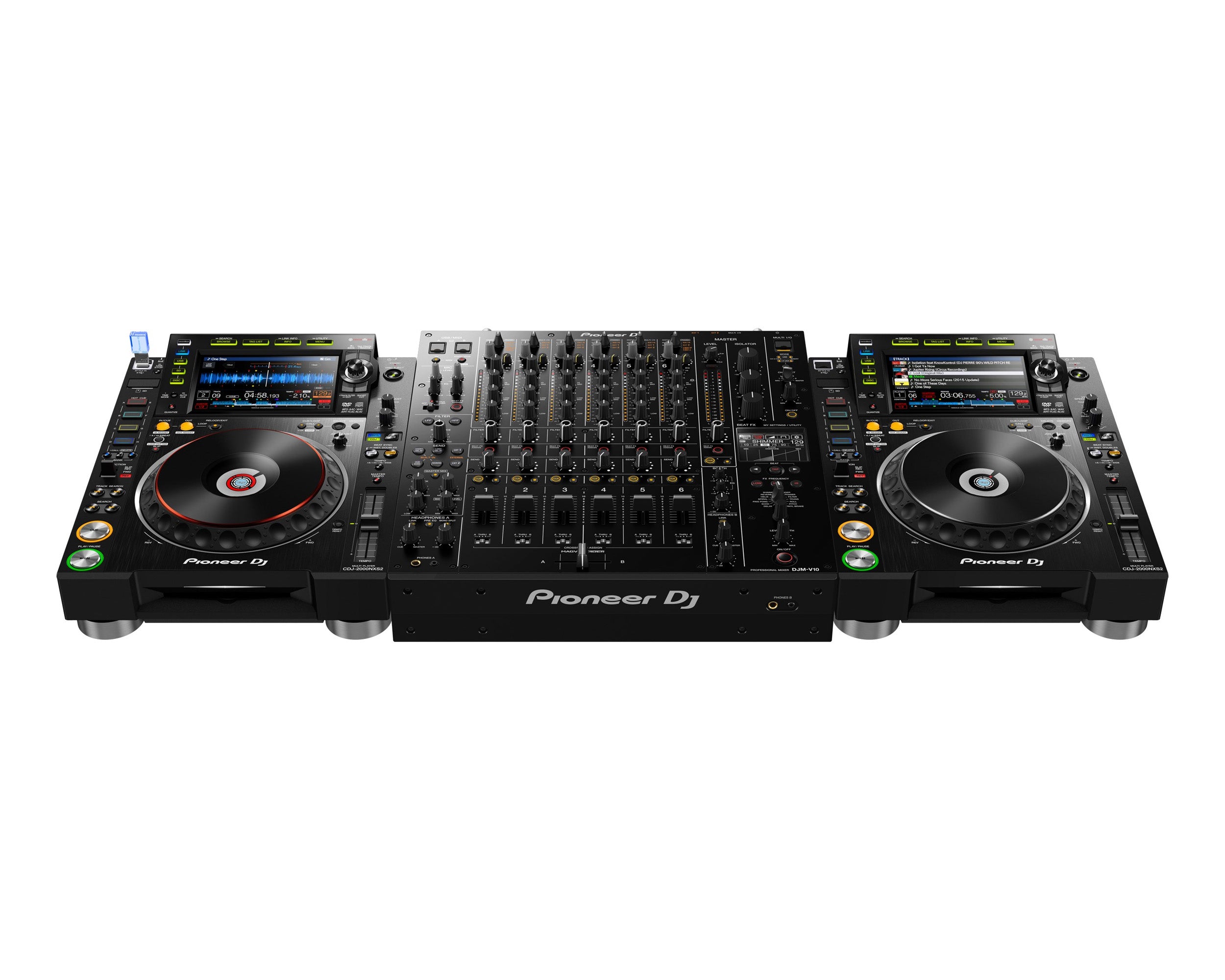 PIODJMV10.P - Pioneer DJ DJM V10 6 Channel Professional DJ Mixer 96 Bit or 4 Band EQ Image 4