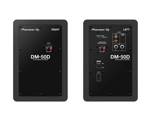 PIODM50D.C - Pioneer DJ DM 50D 5inch 2 Way Class D Active Desktop Monitor 25W PAIR Black Image 3