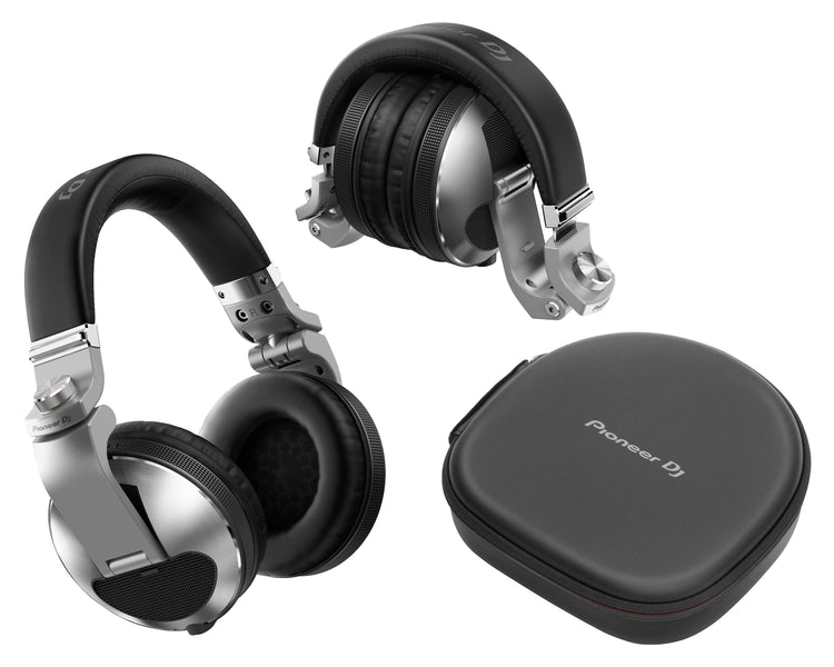 PIOHDJX10S.C - Pioneer DJ HDJ X10 S Pro DJ 50mm Headphones with Swivel Ear Silver Image 2